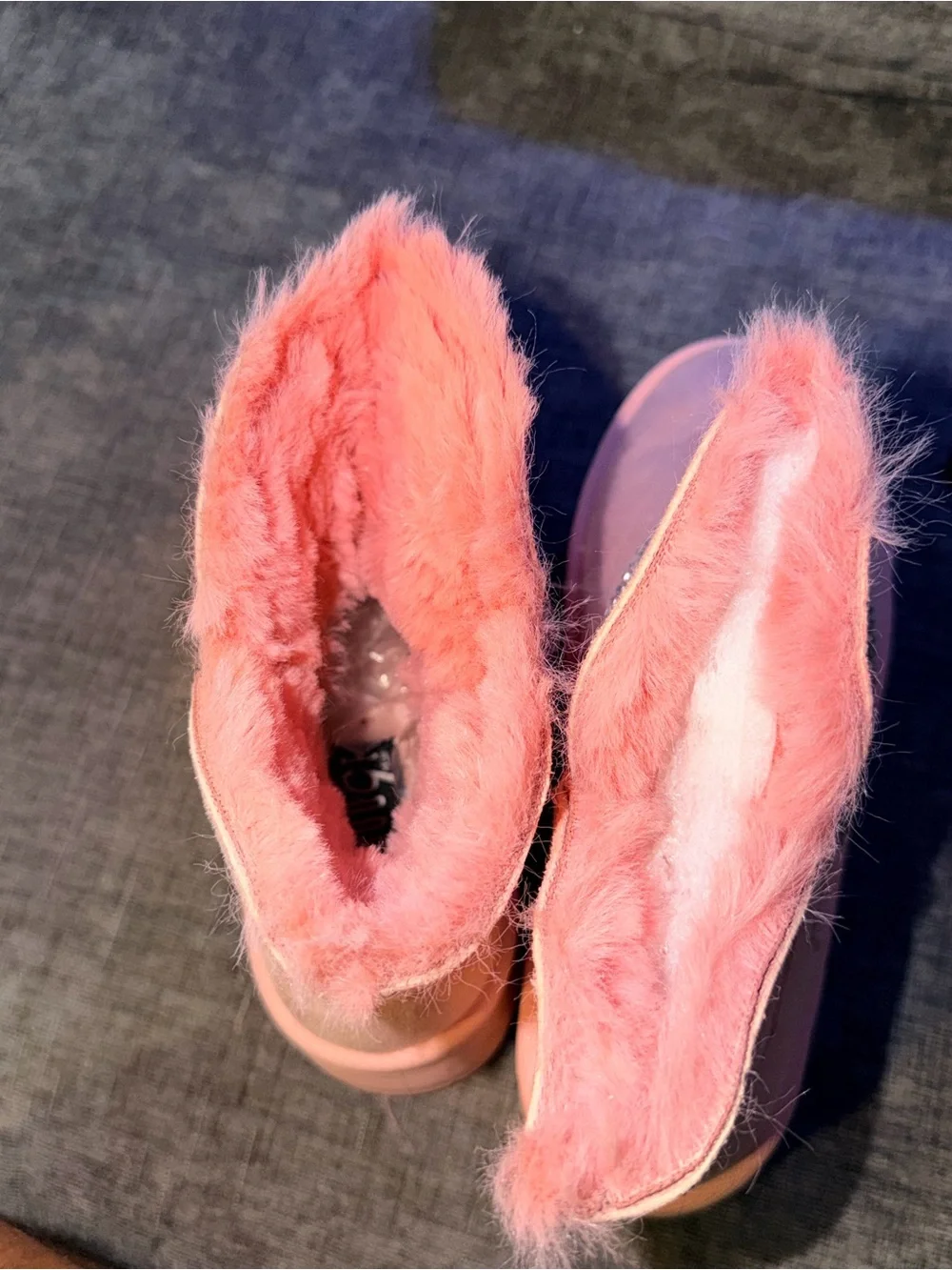 ROUCE Women’s Pink Faux Fur‎ Platform Winter Boots Size 40  us 9